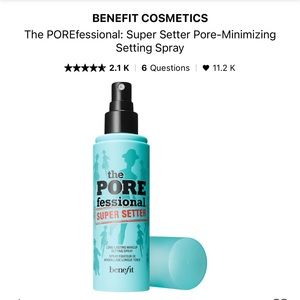 Benefit Cosmetics Pore Professional Setting Spray